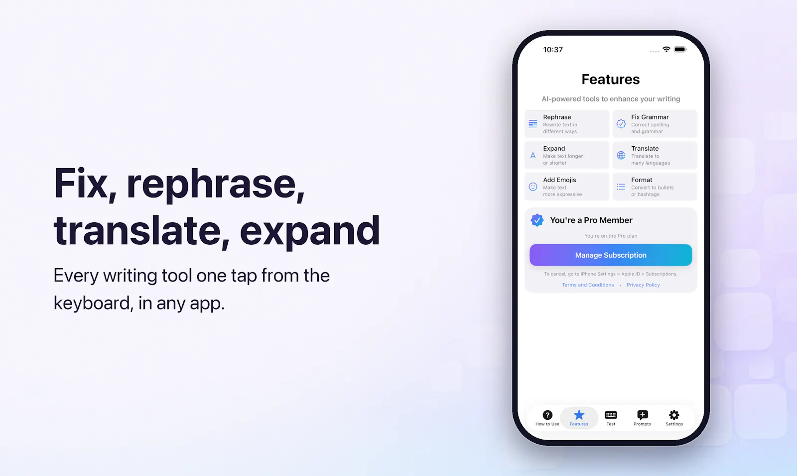 Smart Keyboard AI screenshot 2