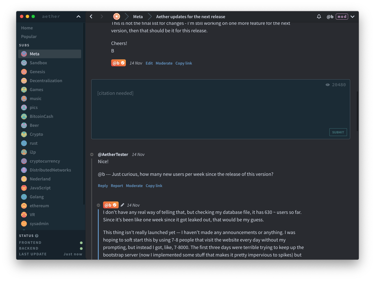 Aether gallery image