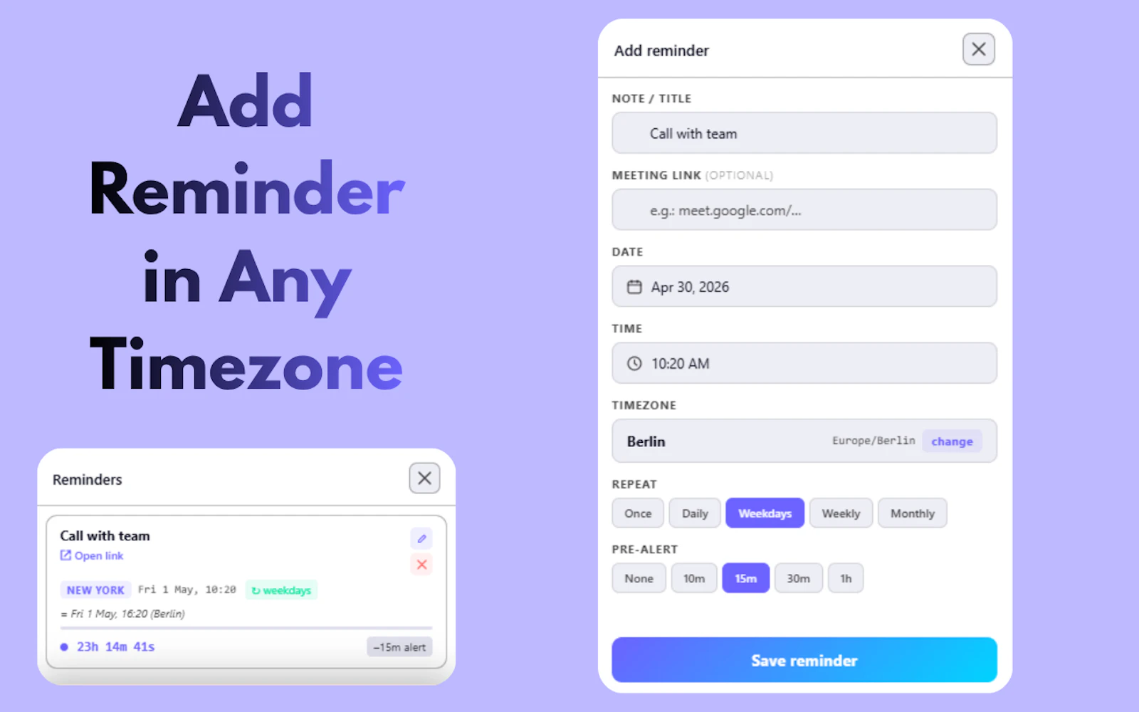 ClockinSync - Smart Timezone Extension screenshot 9
