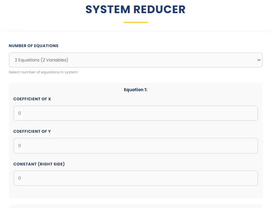 System Reducer | Ease Tool product banner