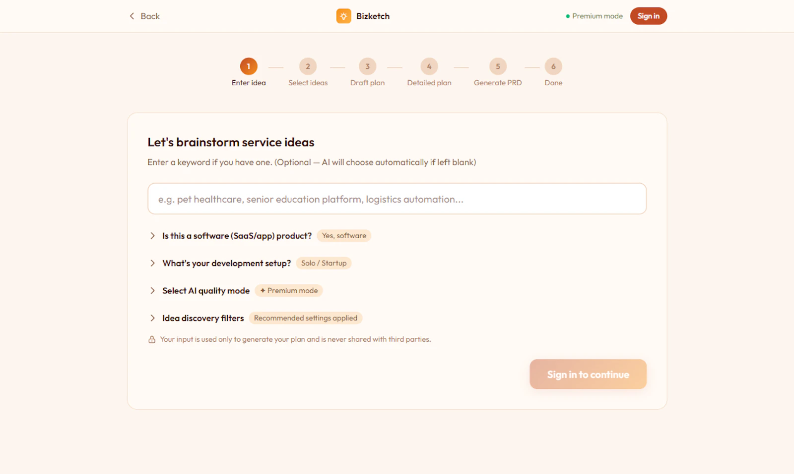 Bizketch screenshot 3