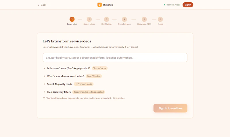 Bizketch screenshot 3