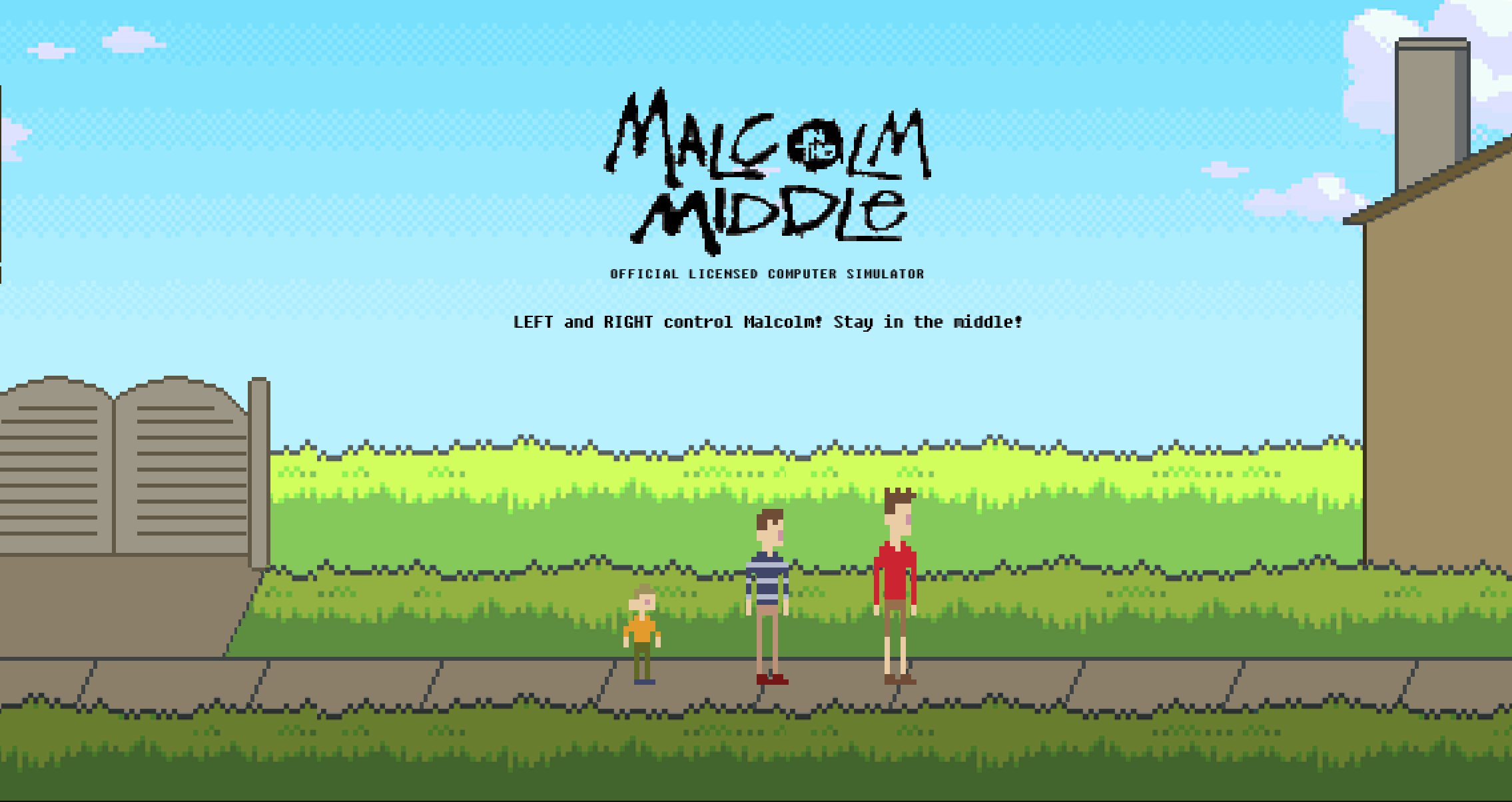 Malcolm In The Middle 8-Bit Game gallery image