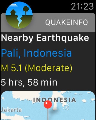 QuakeInfo: Worldwide Earthquake News, Maps and Alerts with Sharing on Facebook and Twitter gallery image