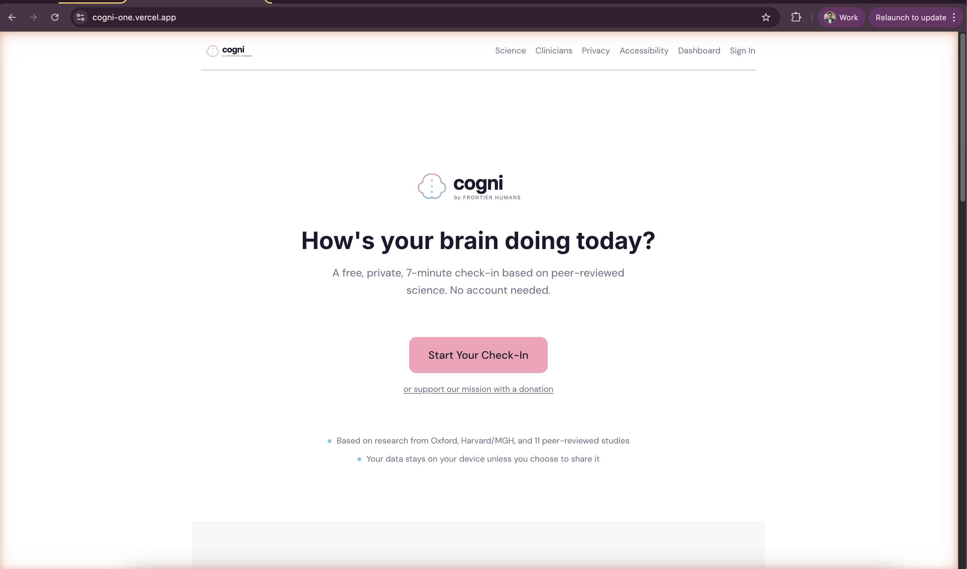 Cogni - Screenshot 3 showing product features and functionality