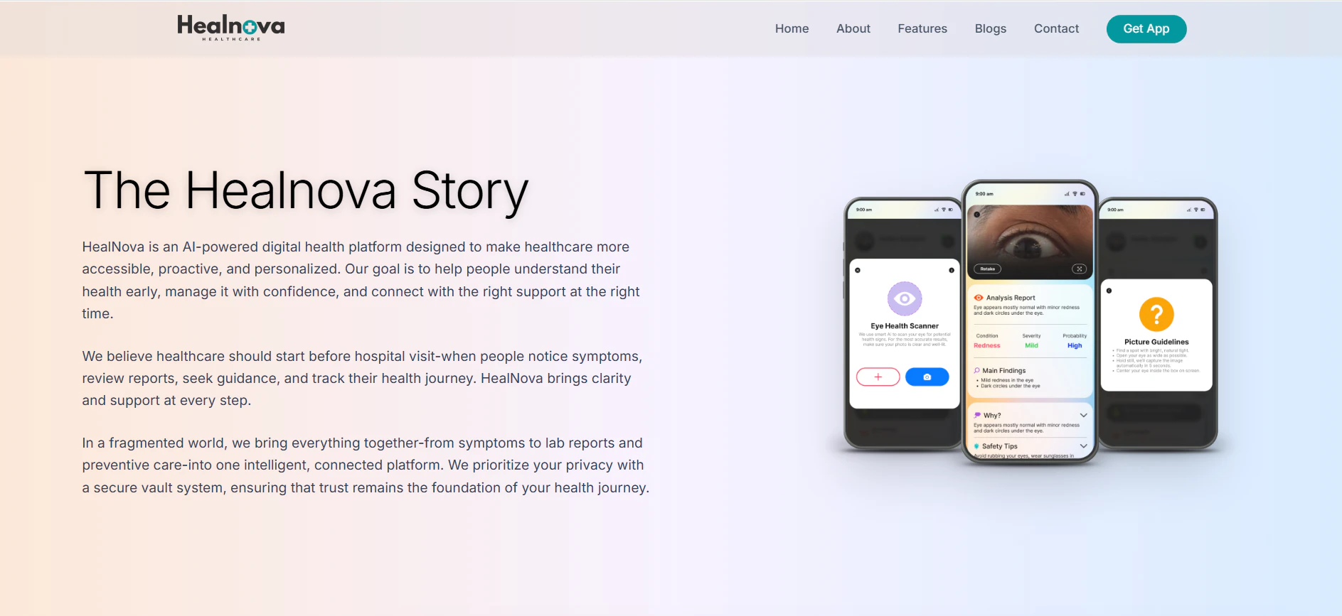 HealNova logo