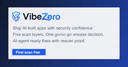 VibeZero - Protect your VibeCoded App gallery image