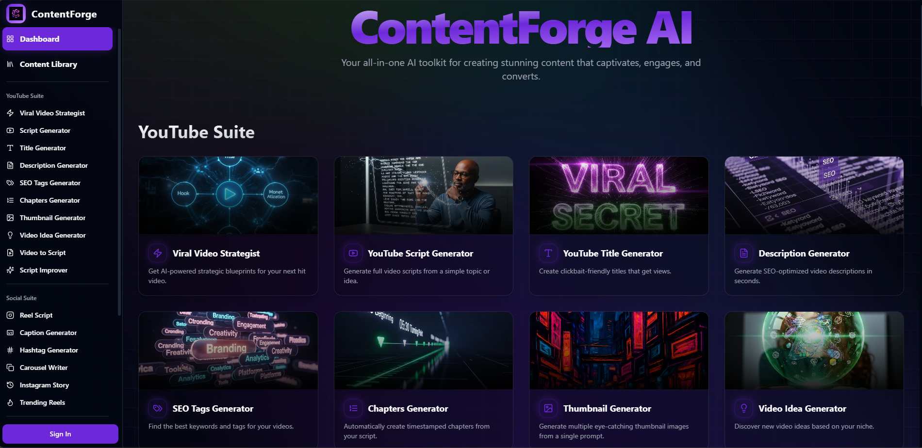 ContentForge AI gallery image