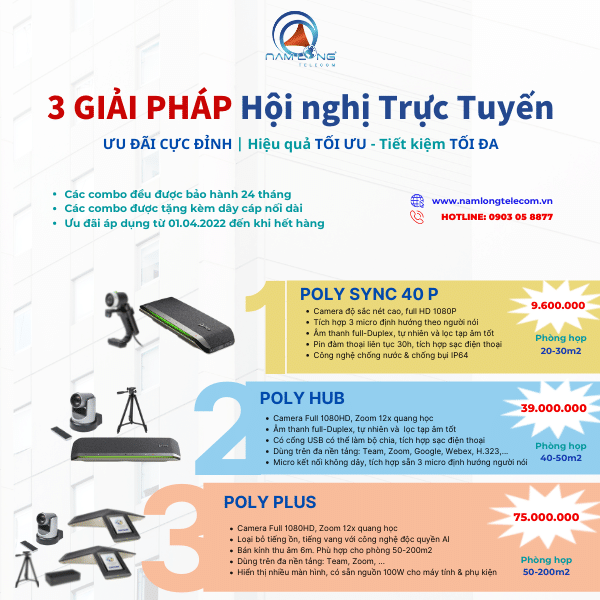 Hội nghị truyền hình Polycom