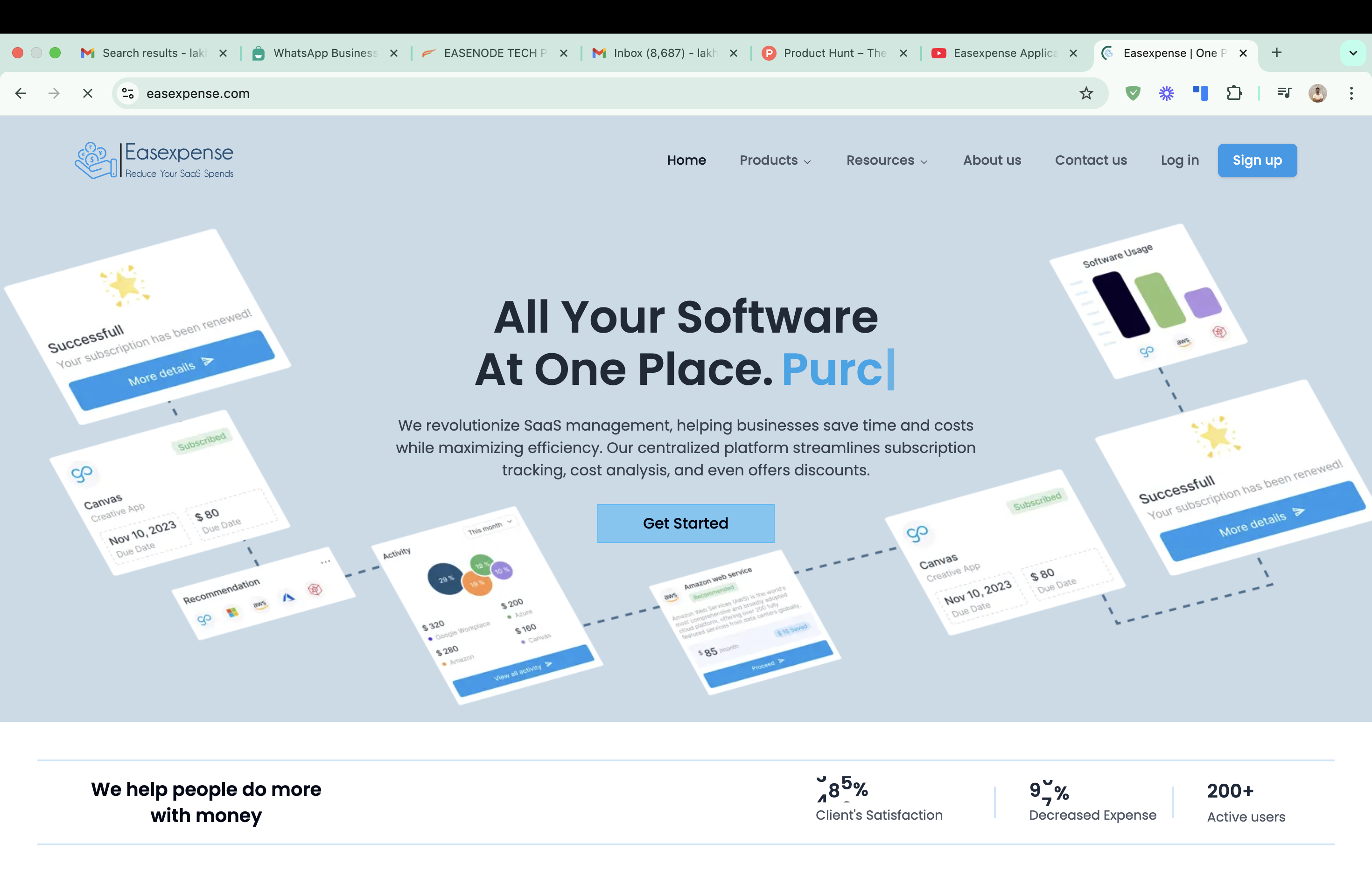 Facilxpense - Reduzca su gasto SaaS media 2