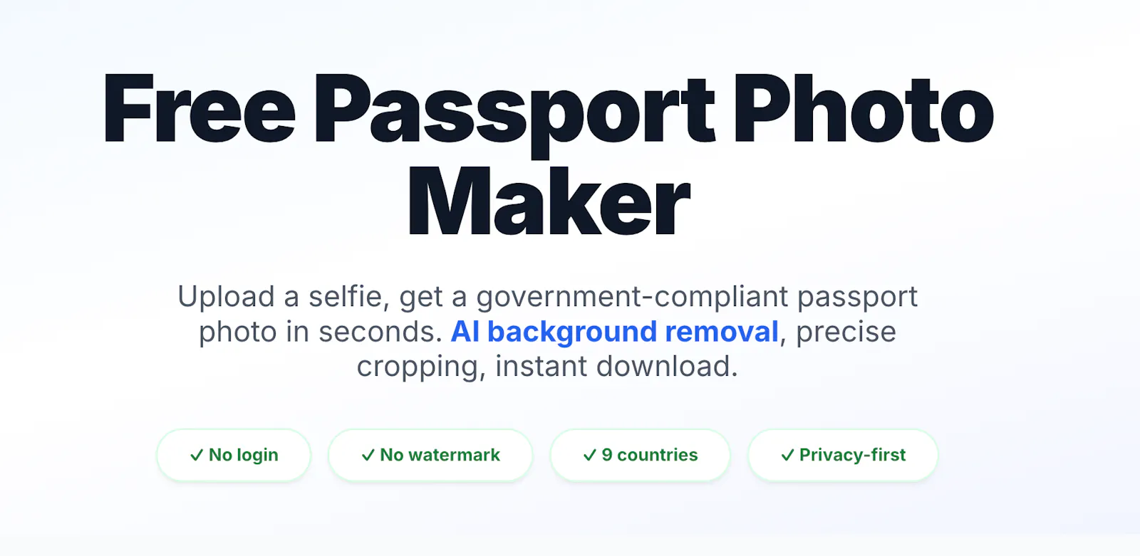 Passport Photo Tool screenshot 2