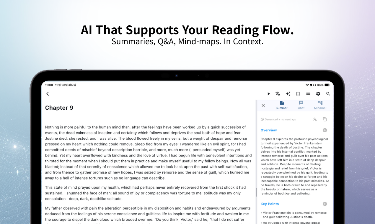 PageEcho – Read with On-Device AI - Screenshot 4 showing product features and functionality