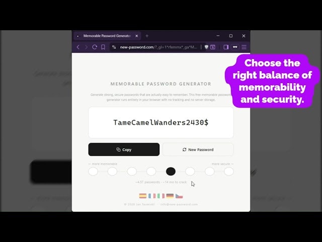 Memorable Password Generator gallery image