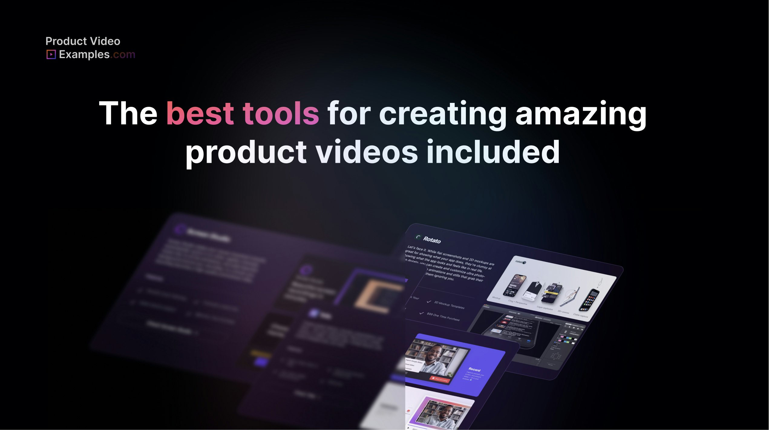Ejemplos de videos de productos media 3