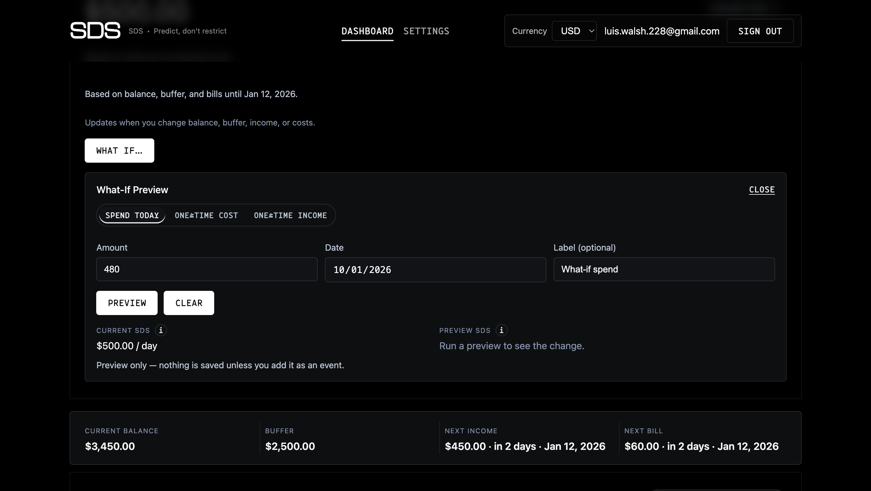 Safe Daily Spend gallery image
