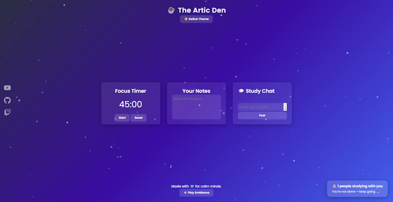 The Artic Den screenshot 1