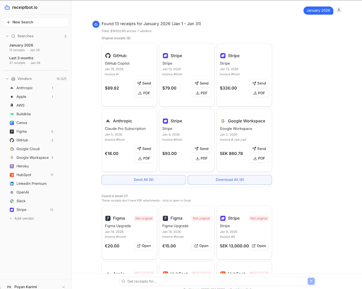 receiptbot.io
