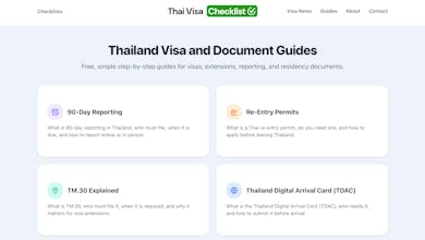 Thai Visa Checklist gallery image