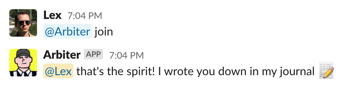 Arbiter gallery image