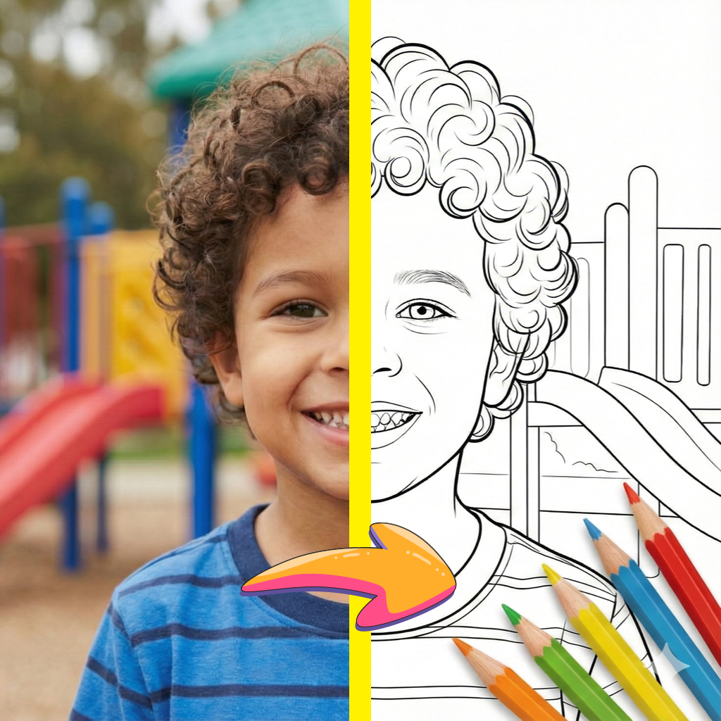 Colorify AI: Coloring Page Generator - Product Hunt launch logo