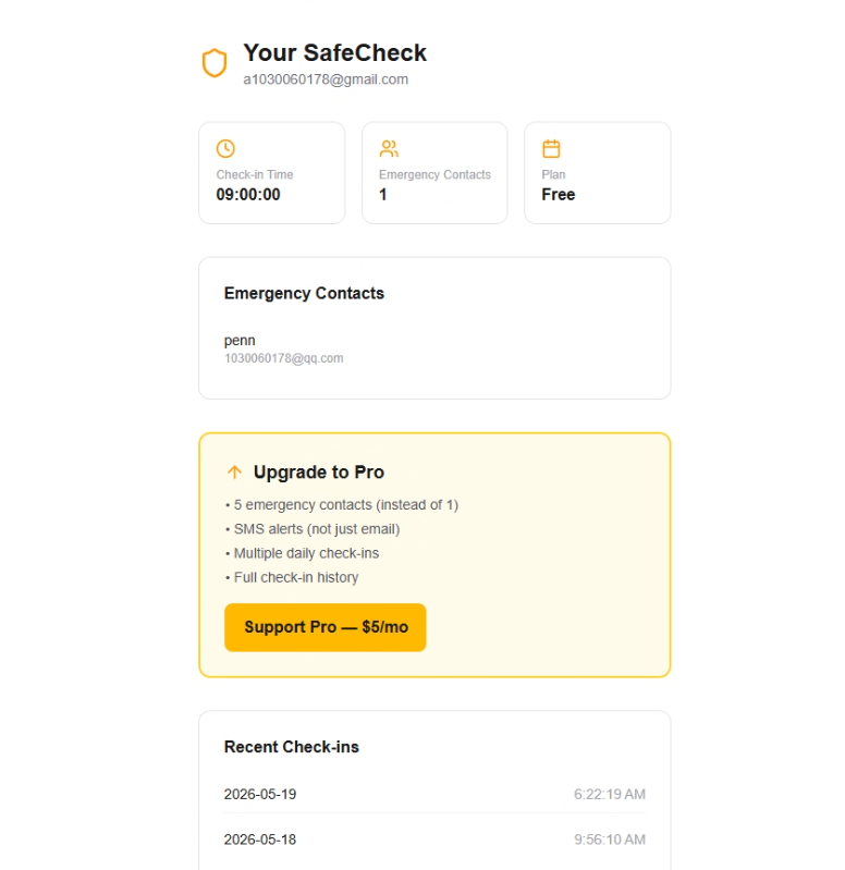SafeCheck gallery image