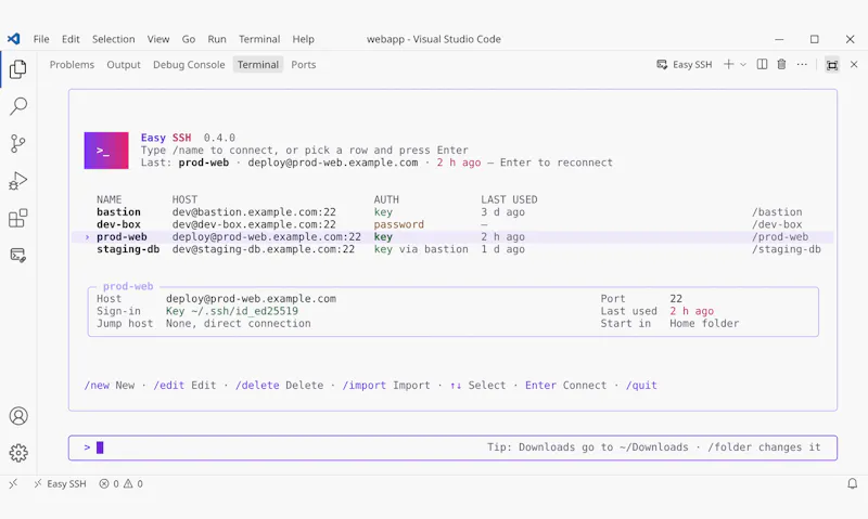 Easy SSH screenshot 8