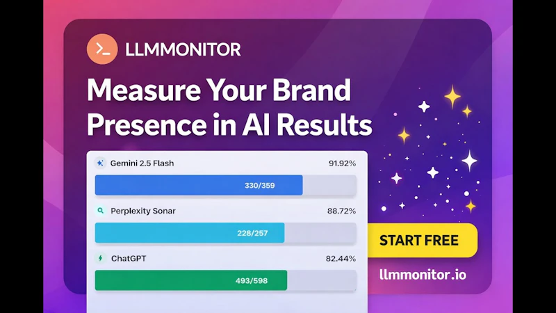 LLMMonitor screenshot 1 (video preview)