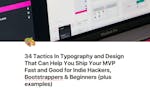 34 Tactics In Typography and Design image