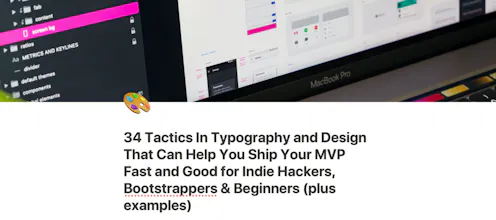 34 Tactics In Typography and Design gallery image
