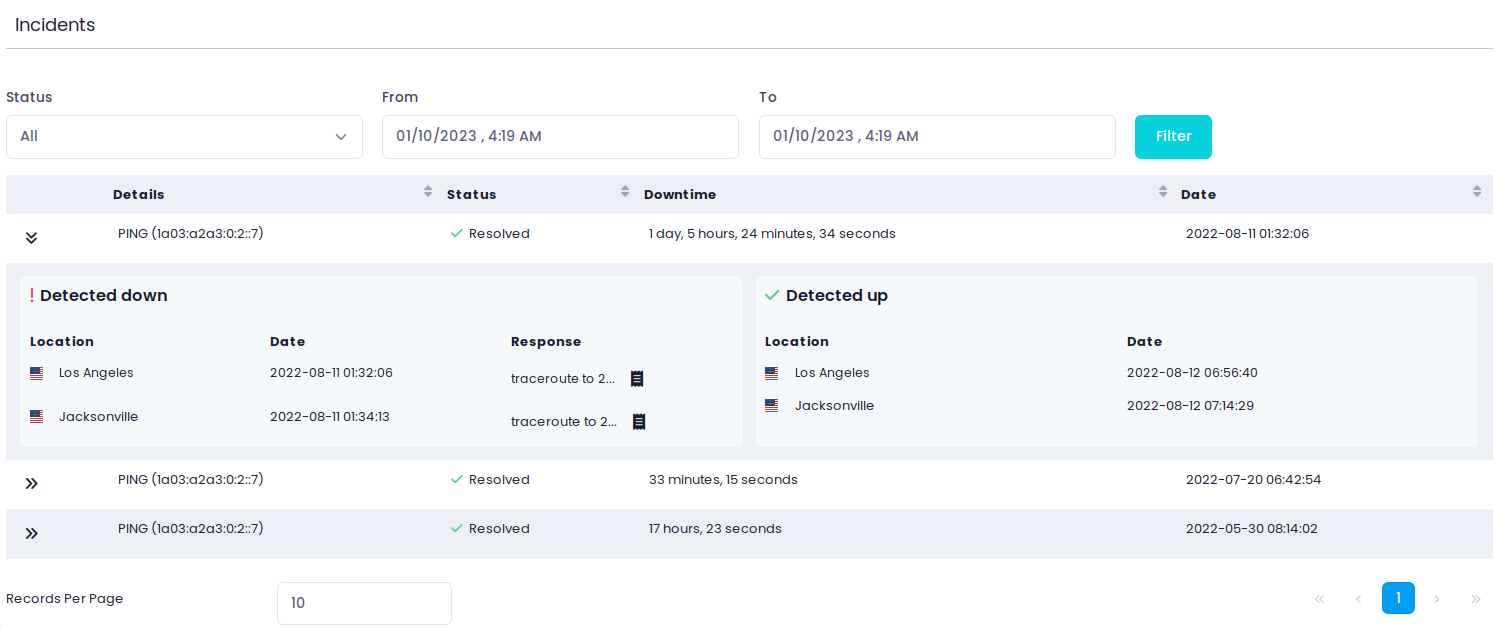 Xitoring - Uptime monitoring, Server monitoring, and Status page! media 2