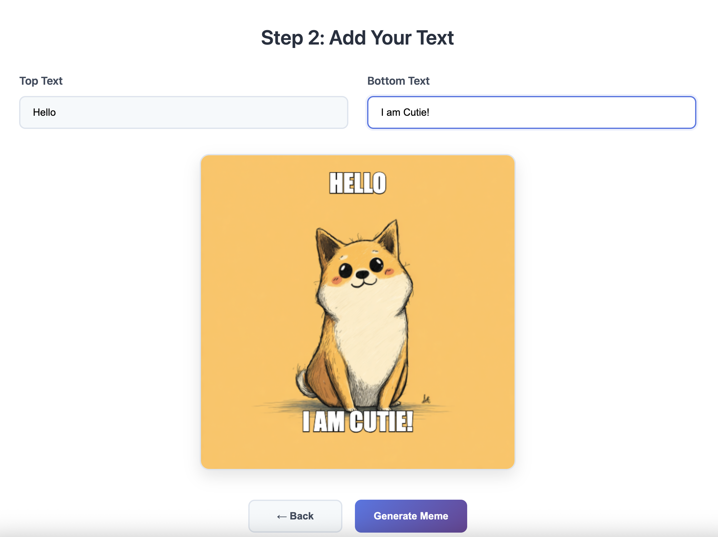 Köpek meme jeneratörü - Köpeğin şablonlarını meme oluşturmak için köpek severler için sağlamak medya 2