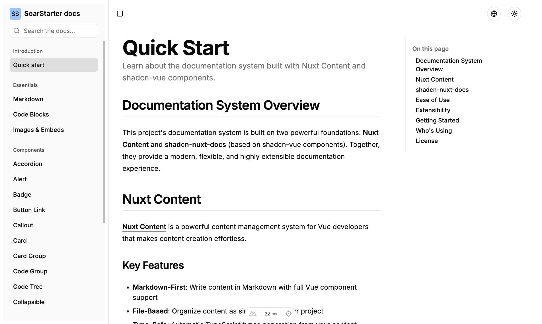 SoarStarter Nuxt gallery image