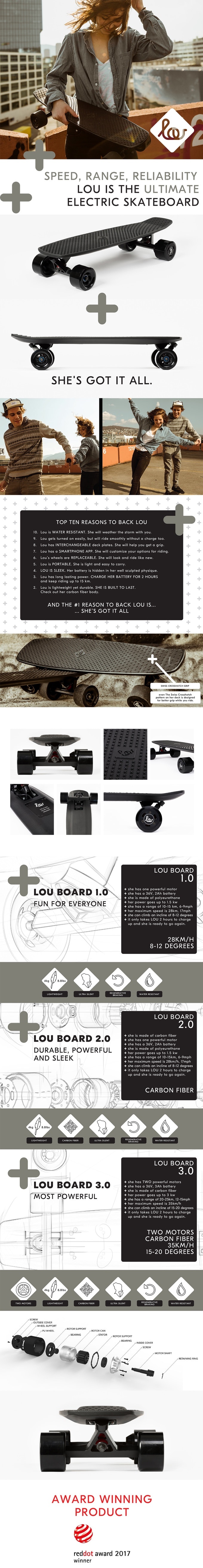 Lou - Electric Skateboard gallery image