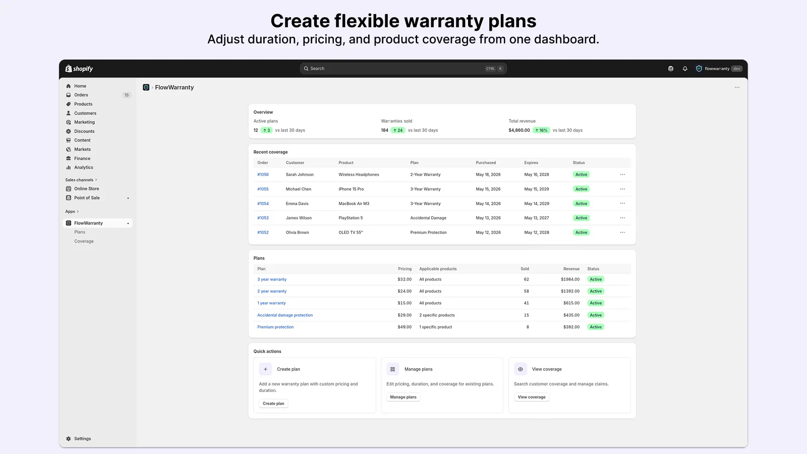 FlowWarranty screenshot 4