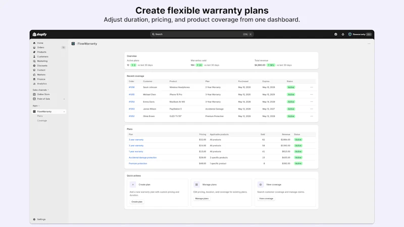 FlowWarranty screenshot 4