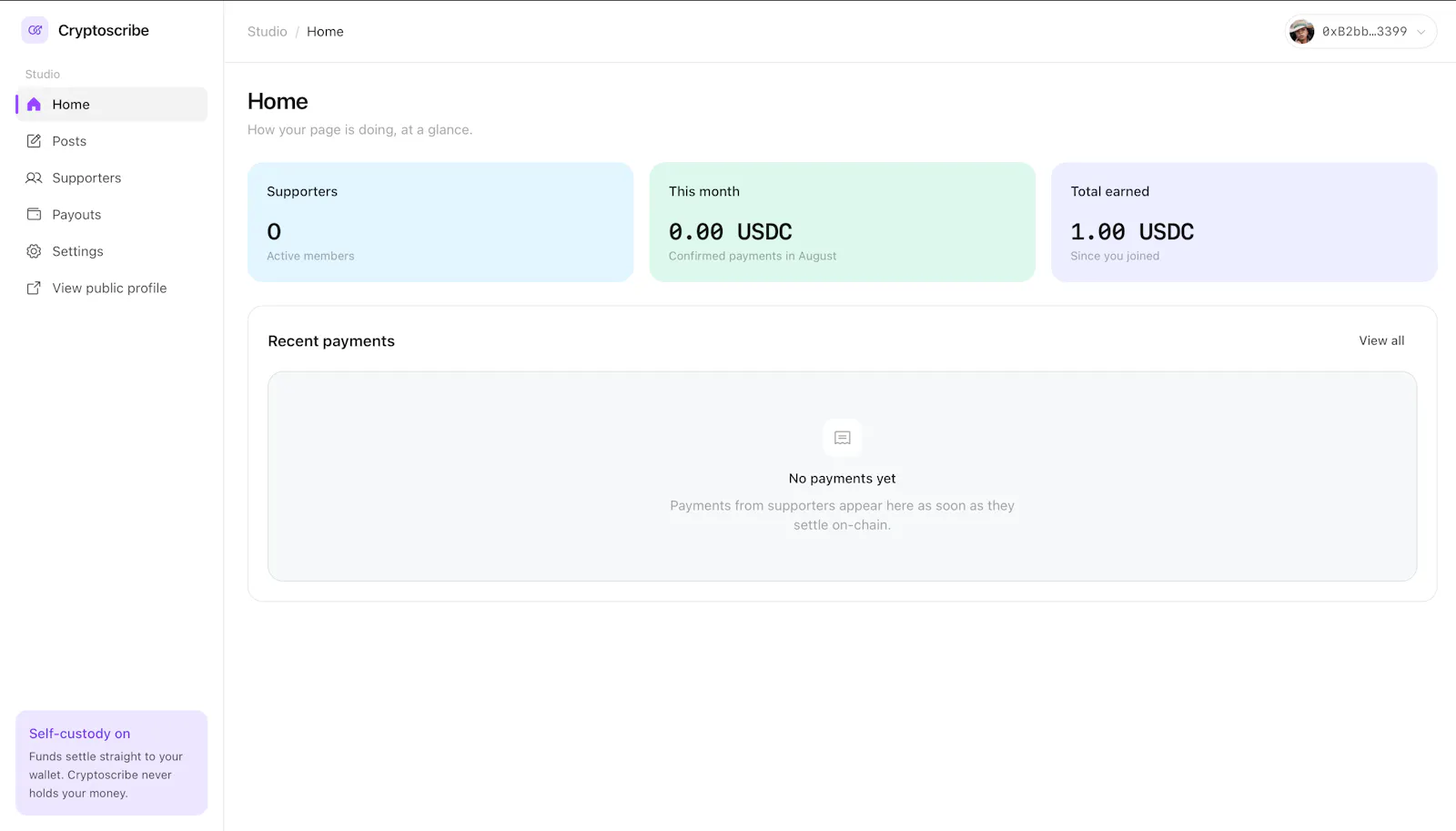 Cryptoscribe screenshot 2