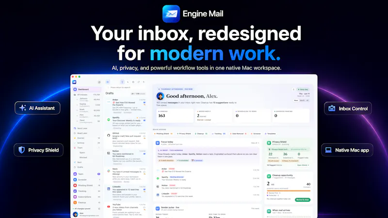 Engine Mail screenshot 1
