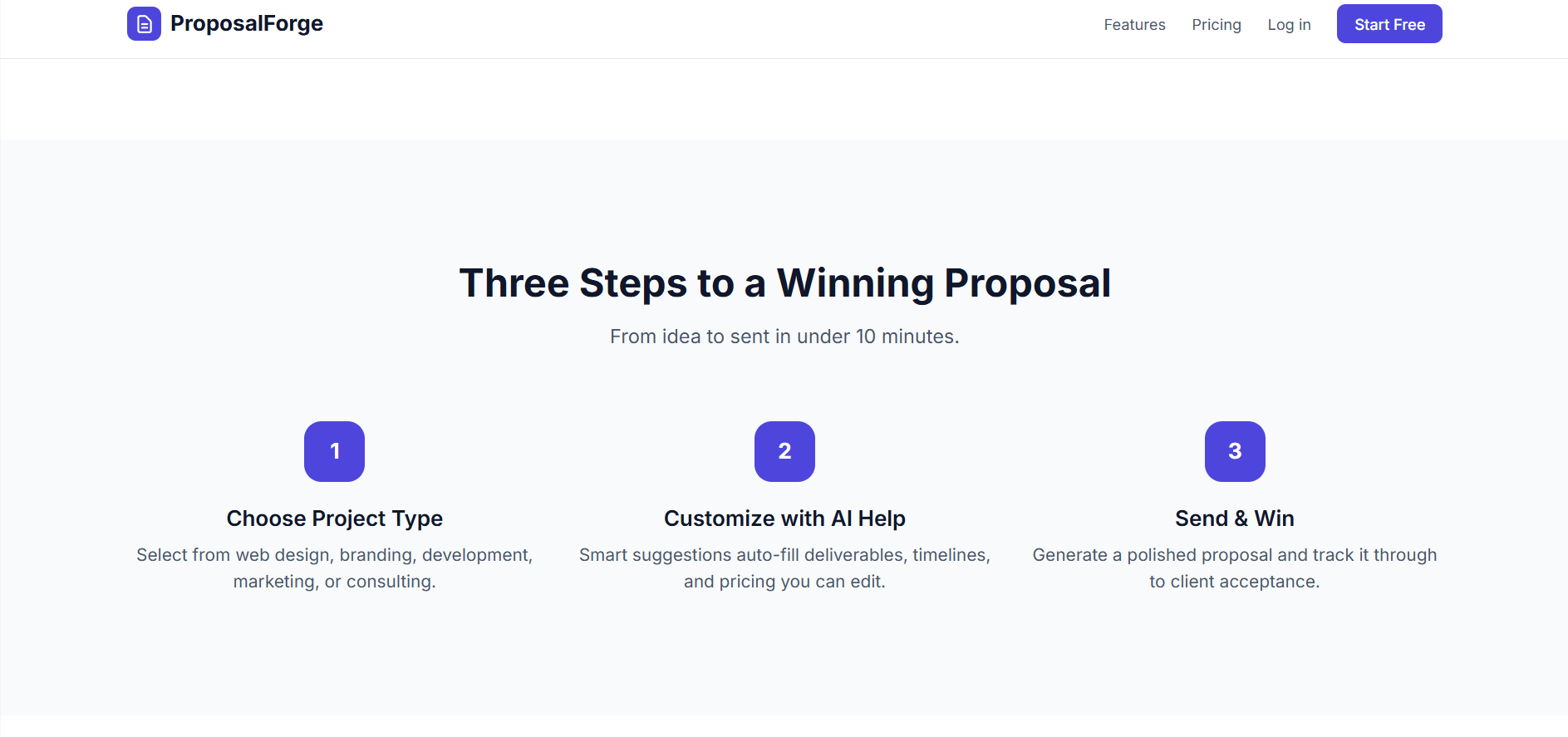 ProposalForge gallery image