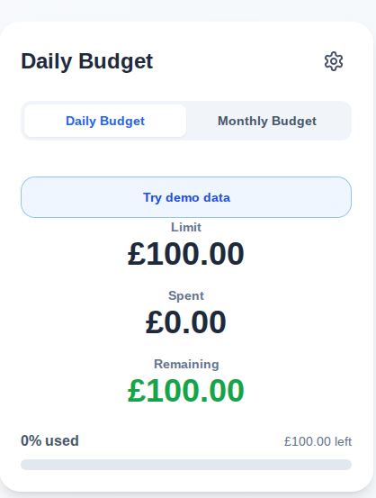 Budget Tracker gallery image