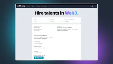Web3 Talent Board gallery image