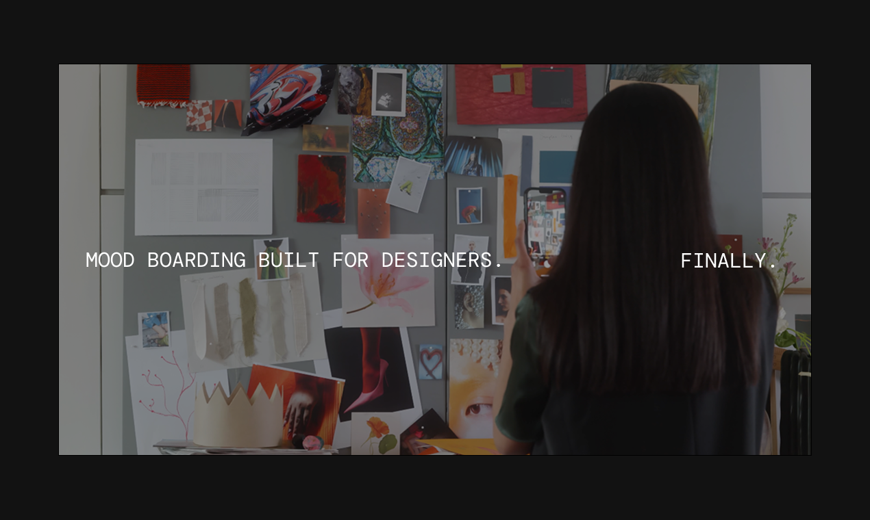 Media Moodboard Studio oleh Ideate - Mood Boarding dibina untuk pereka.Akhirnya. 2