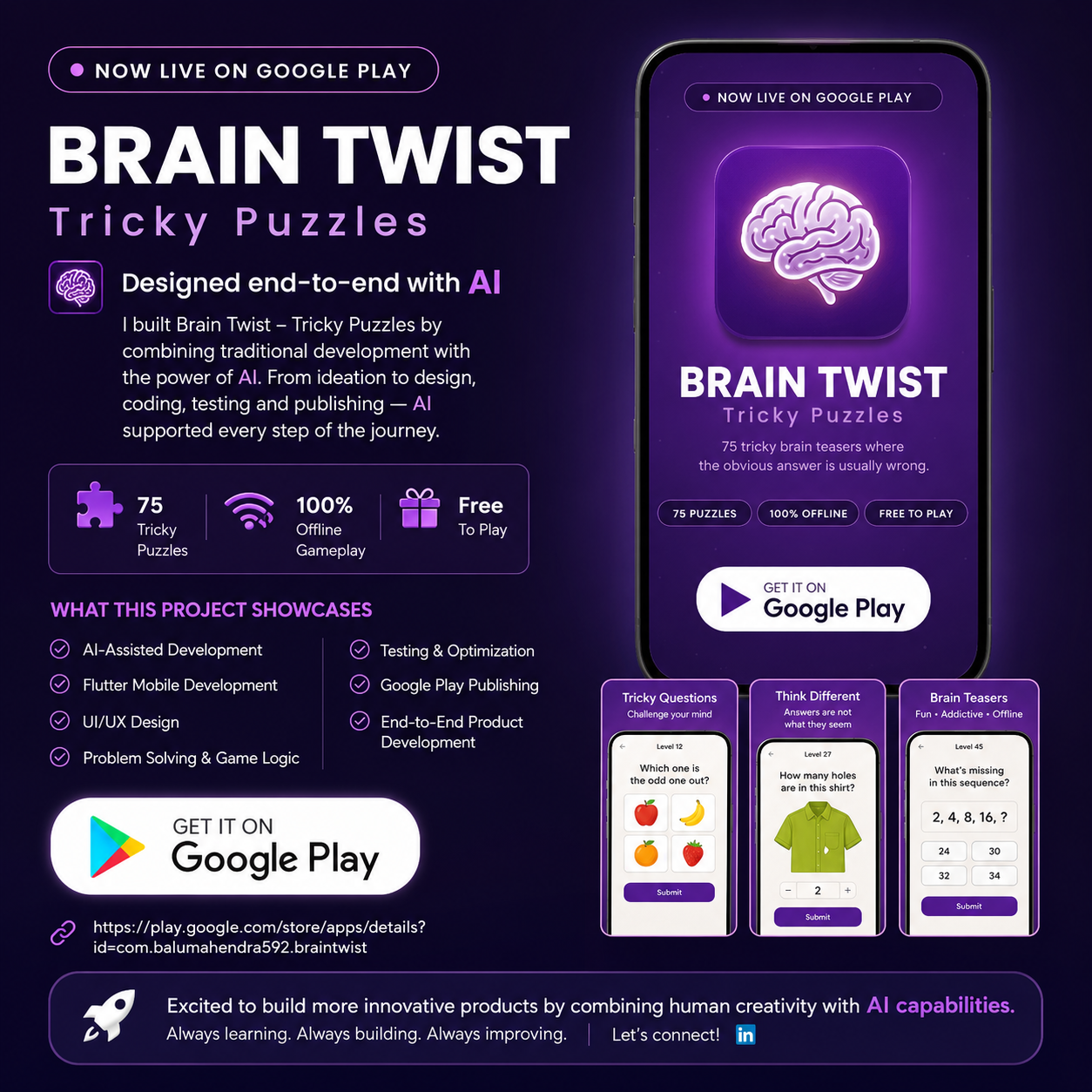 Brain Twist: Tricky Puzzles gallery image