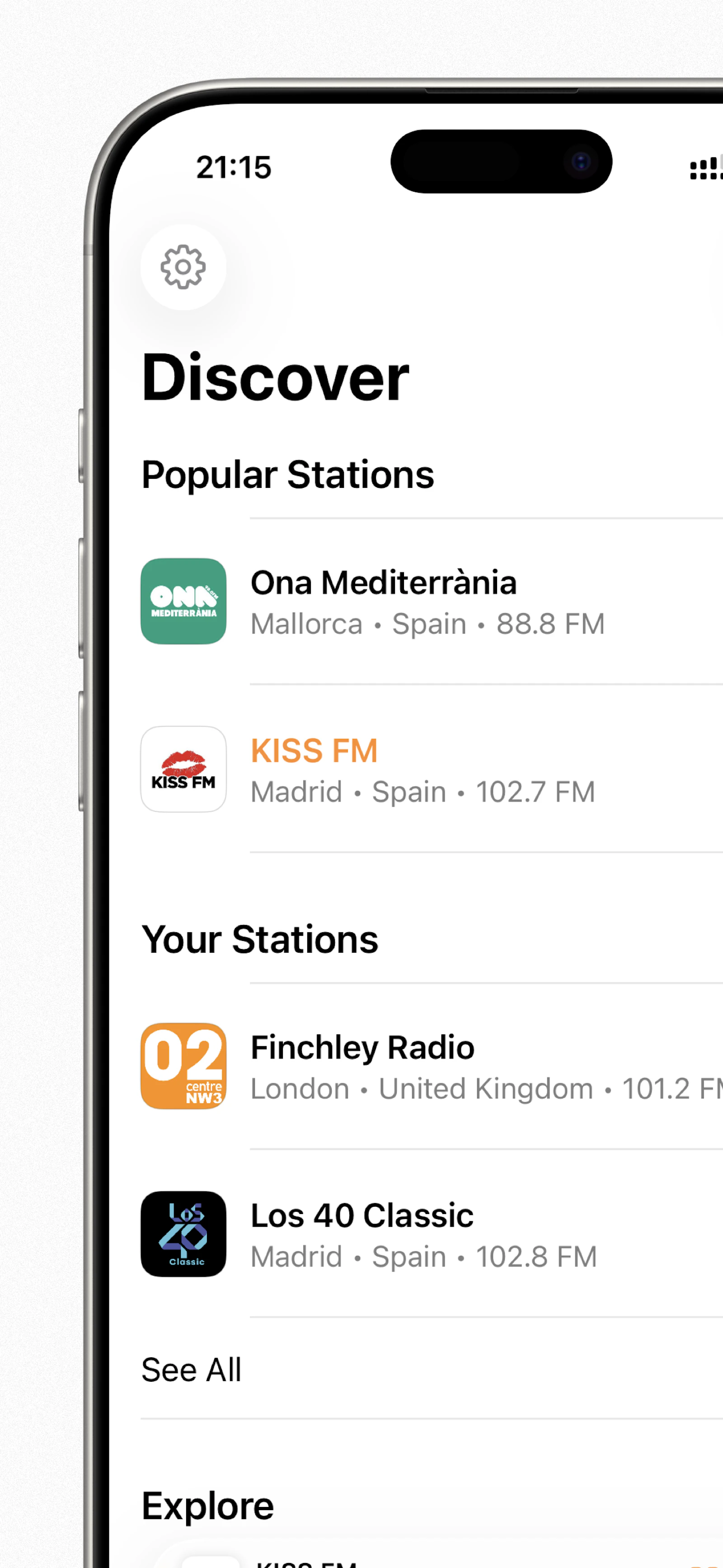 Onami Radio screenshot 4