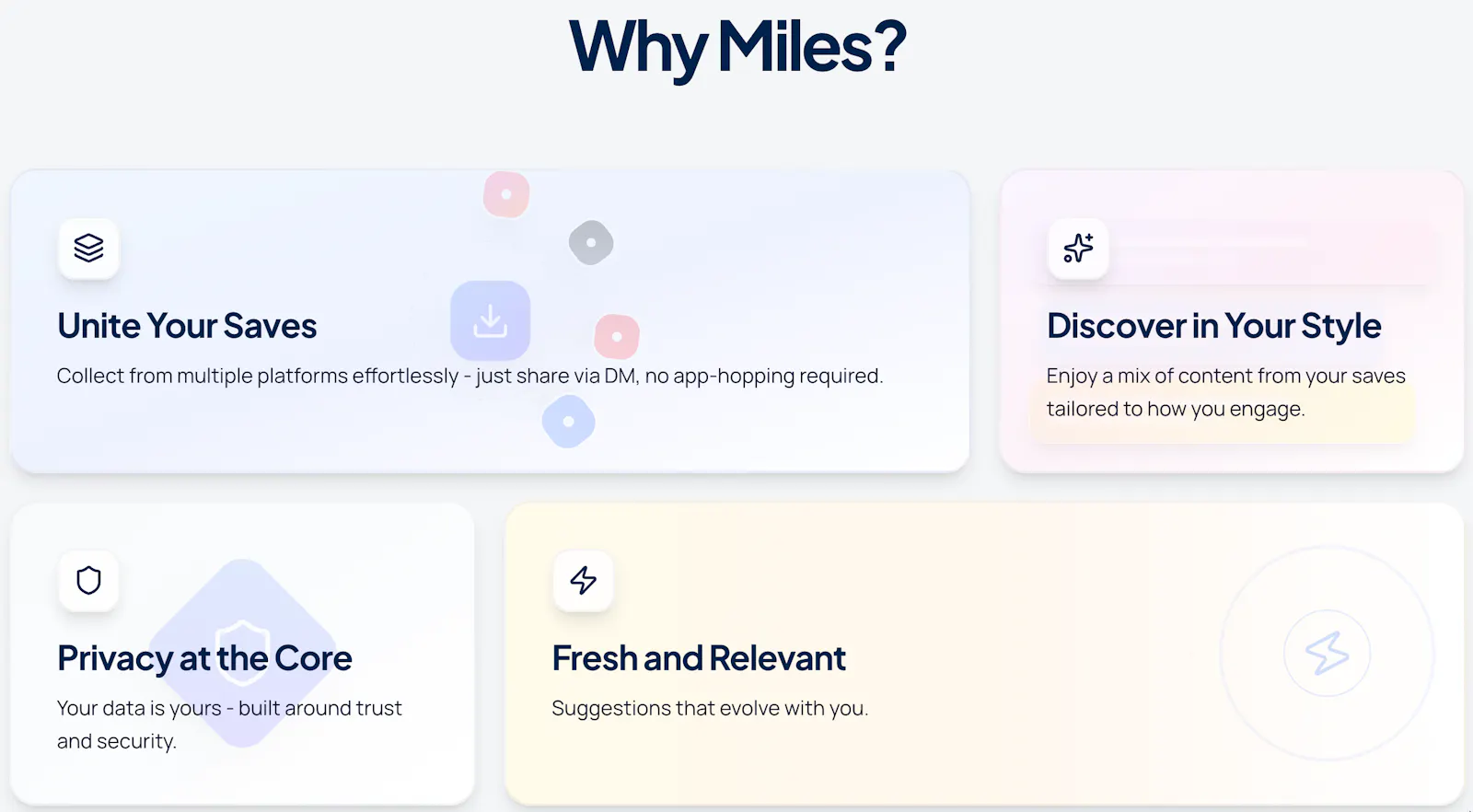 Miles screenshot 2