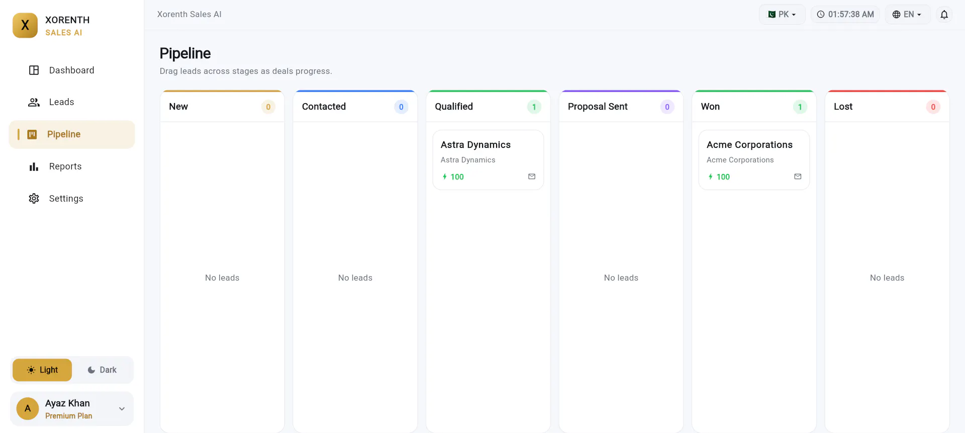 Xorenth Sales AI gallery image
