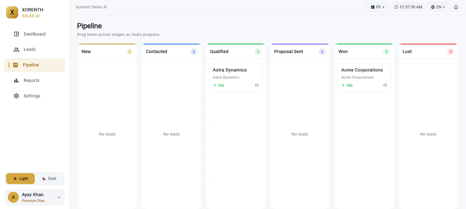 Xorenth Sales AI screenshot 4