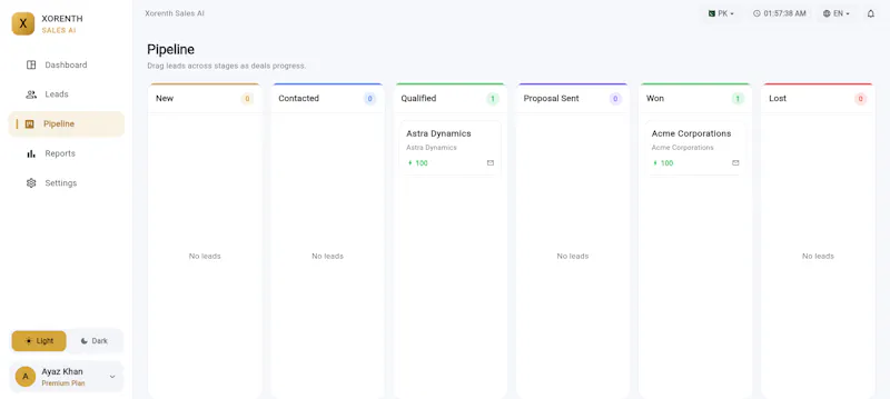 Xorenth Sales AI screenshot 4