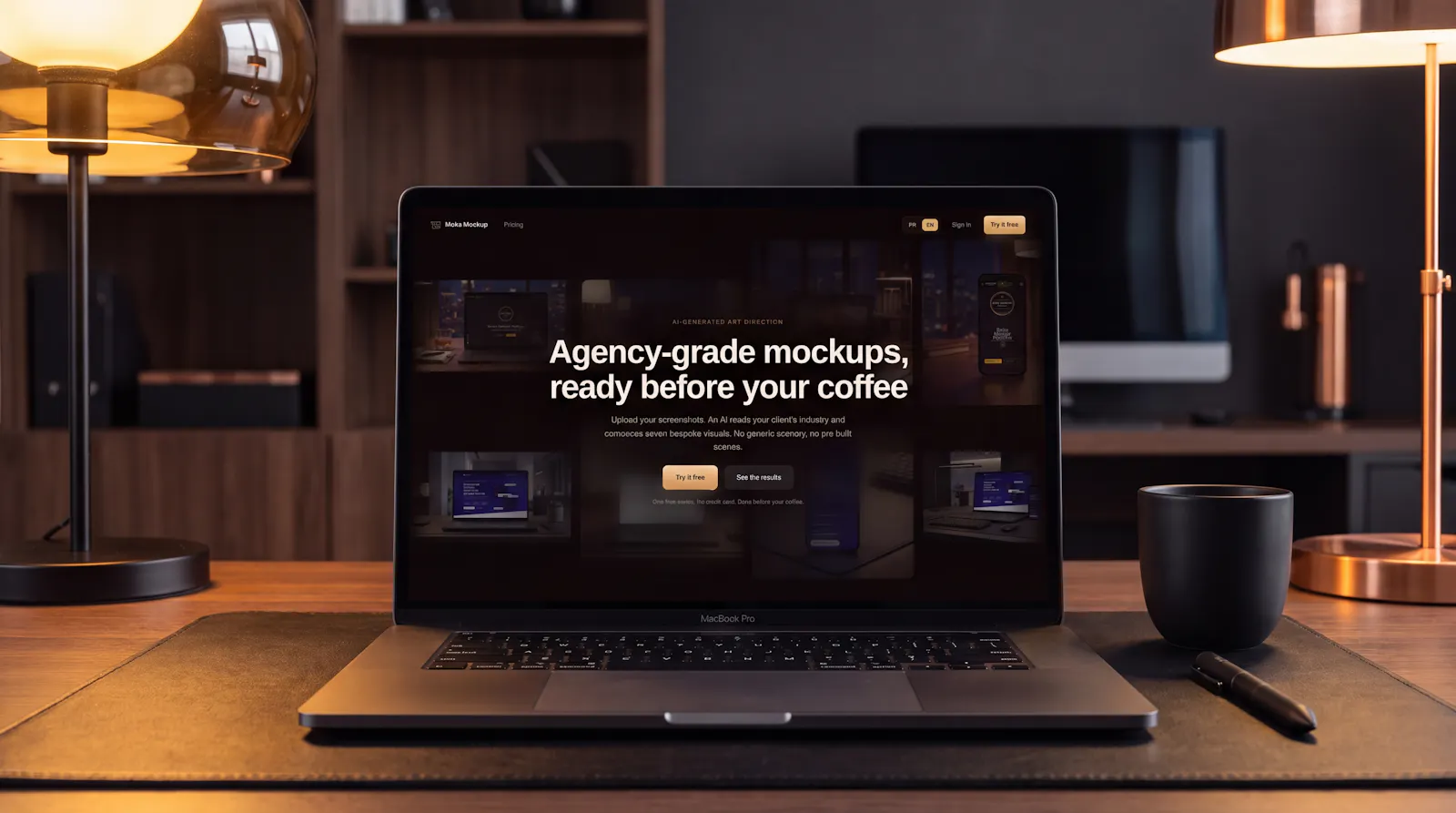 Moka Mockup screenshot 2