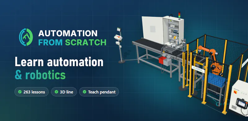 PLC & Automation: Robot Course screenshot 2