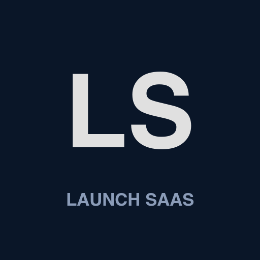 Launch SaaS - Product Hunt launch logo and brand identity
